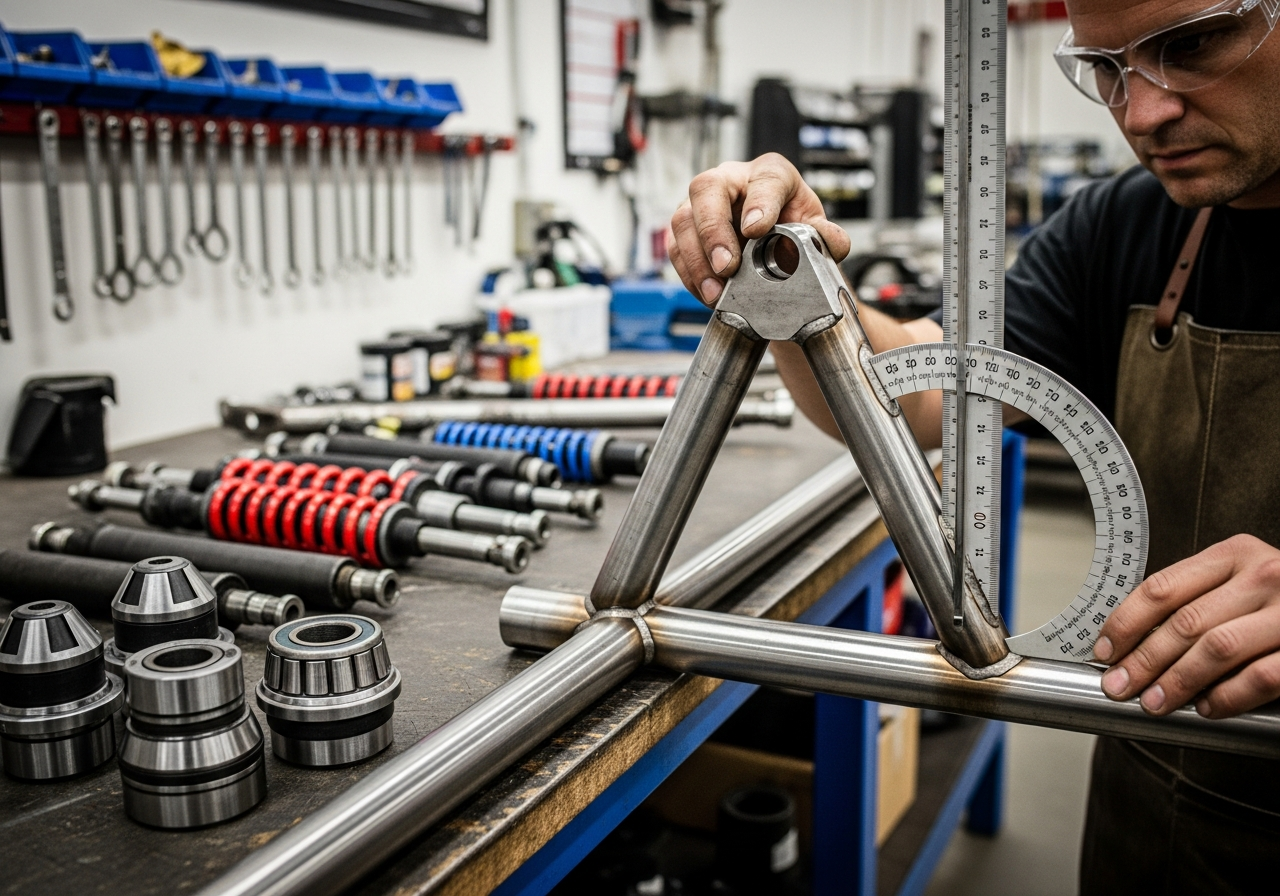 Cross kart suspension