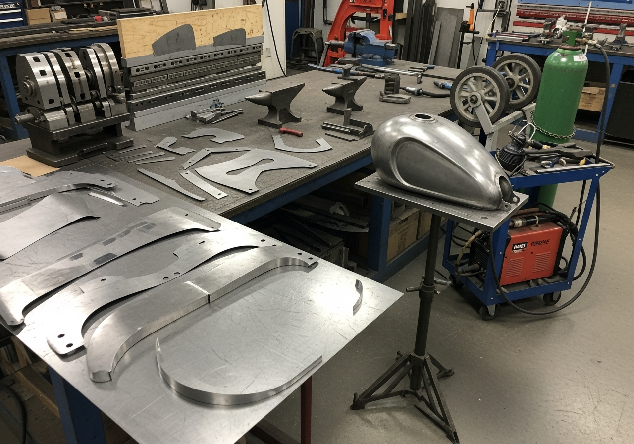 Gas tank fabrication