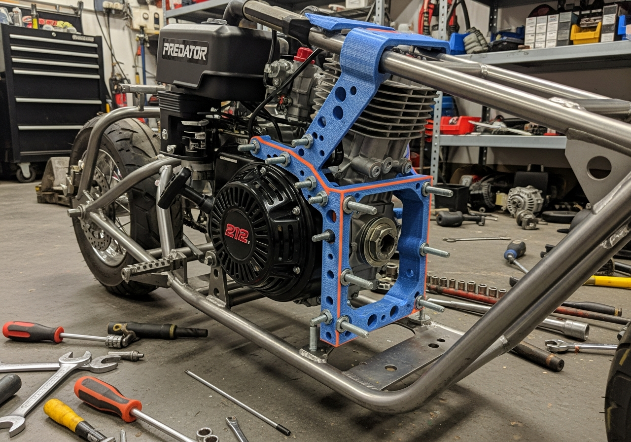 Predator engine mount